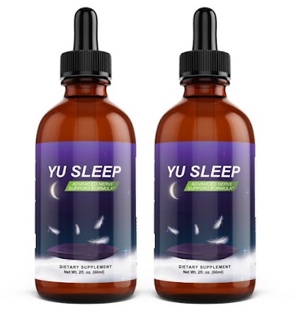 Yu Sleep natural nano-enhanced sleep formula bottle